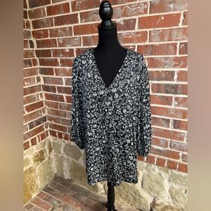 Zac & Rachel Woman, 3X, long sleeve blouse